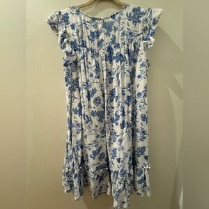 Umgee ladies Dress with Blue Floral Design